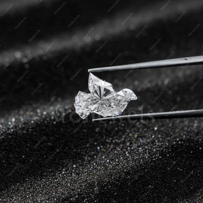 Pigeon Dove Lab Grown Diamond Fancy Cut IGI Certified VVS-VS DEF CVD HPHT 1carat - Image 1 of 4