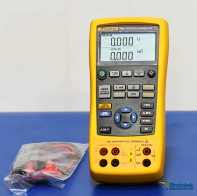 Fluke 726 Multifunction Process Precision Calibrator - NIST Calibrated with Data - Image 1 of 4