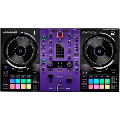Hercules DJ DJControl Inpulse 500 Limited-Edition Controller Purple - Image 1 of 4