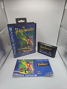 Pagemaster (Sega Mega Drive, PAL): cartucho, caja y manual - Imagen 1 de 2
