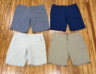 Lot Of 4 Men’s Under Armour Golf Shorts Size 36 - Match Play Shorts - Image 1 of 3