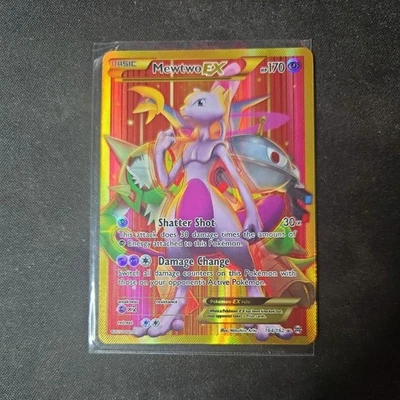Mewtwo EX - 164/162 - 2015 XY Breakthrough Secret Art Rare - Pokemon - Image 1 of 2