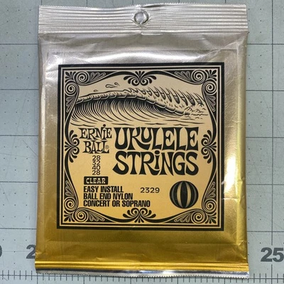 Ernie Ball Concert/Soprano Nylon Ball-End Ukulele Strings - Clear - Image 1 of 4