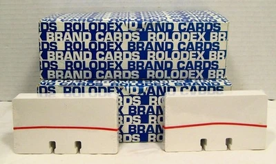 Rolodex Index Cards 2.25” X 4.25” Refill 18 Sealed Packs R106 Original Vintage - Image 1 of 4