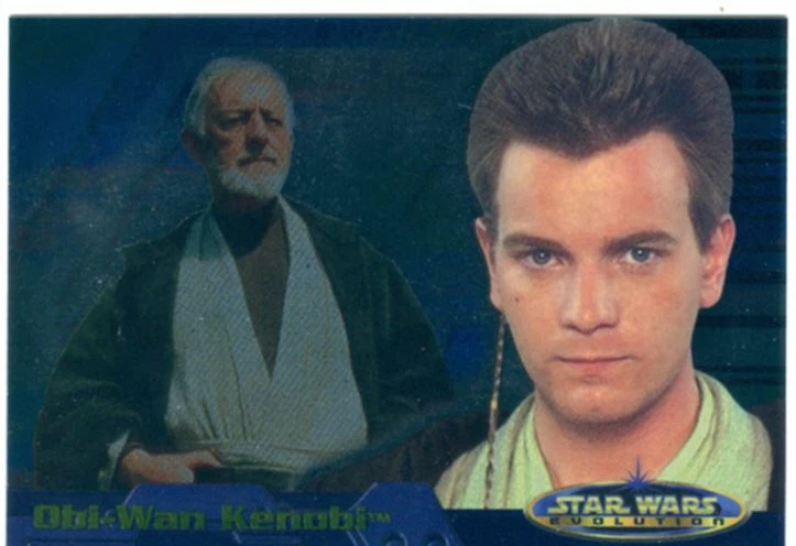 Star Wars Evolution Evolution 'A' Chase Card 7A Obi Wan Kenobi - Image 1 of 1