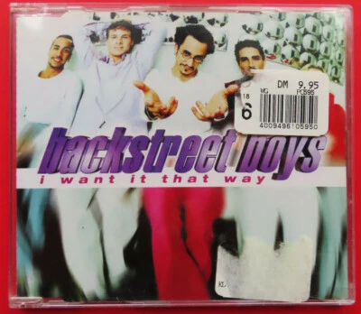 Musik - CD Backstreet boys i want it that way - Bild 1 von 2