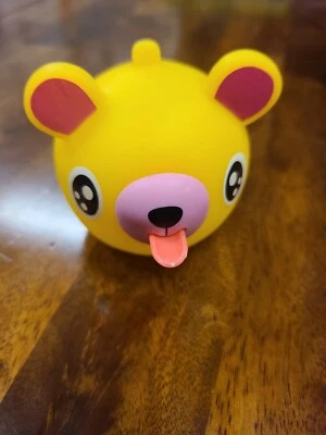 压力球缓解熊兔子粘舌头玩具情人节礼物! — 第 1/2 张图片