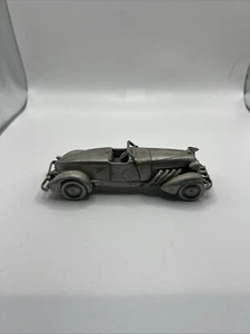 Danbury Mint 1933 Duesenberg Boattail Sj Crafted Pewter - Picture 1 of 5