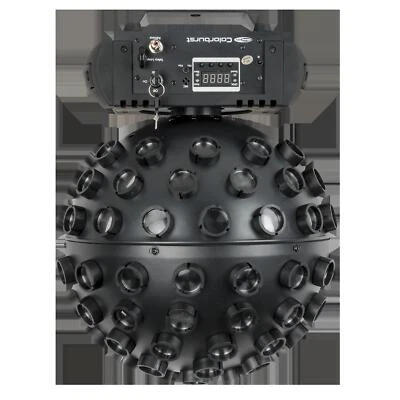Showtec Colourburst Mirror Ball Effect Light RGBW DMX LED Remote DJ Disco Party - Image 1 of 4