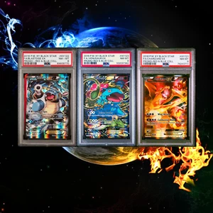 PSA 8 SET XY121 XY122 XY123 2016 Pokemon Promo EX Charizard Blastoise Venusaur - Picture 1 of 7