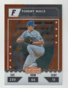 Tommy Mace 2021 PANINI ELITE EXTRA COLLEGE TICKET OPTIC ROOKIE #CT-10 GATORS - Picture 1 of 1
