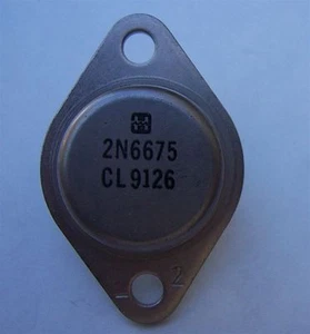 TR31: TRANSISTOR HARRIS NPN 2N6675 - Imagen 1 de 1