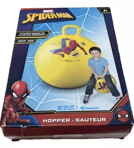 Marvel Spider-Man Hopper 15 Inch Bouncing Ball Yellow NEW - Picture 1 of 5