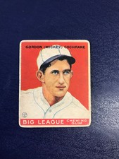 1933 Big League Mickey Cochrane #76