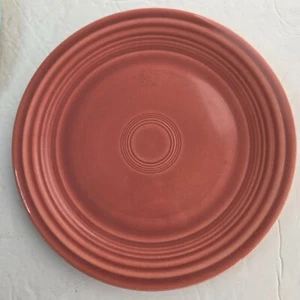 Vtg Fiesta Fiestaware Lunch Plate 9.5" GENUINE small f USA 30's-50'S Choice READ - Picture 1 of 10
