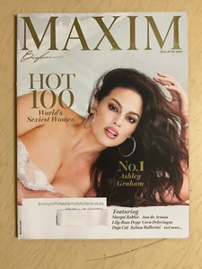 may june 2023 Maxim #262 Hot 100 #1 Ashley Graham sexy cover Emily Ratajkowski - Picture 1 of 24