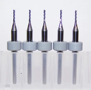 (5) 0,90 mm (0,0354") HARTMETALL-SCHAFTFRÄSER 3-FLÖTEN - KYOCERA 1700.0354.195 (PACK 5) - Bild 1 von 2