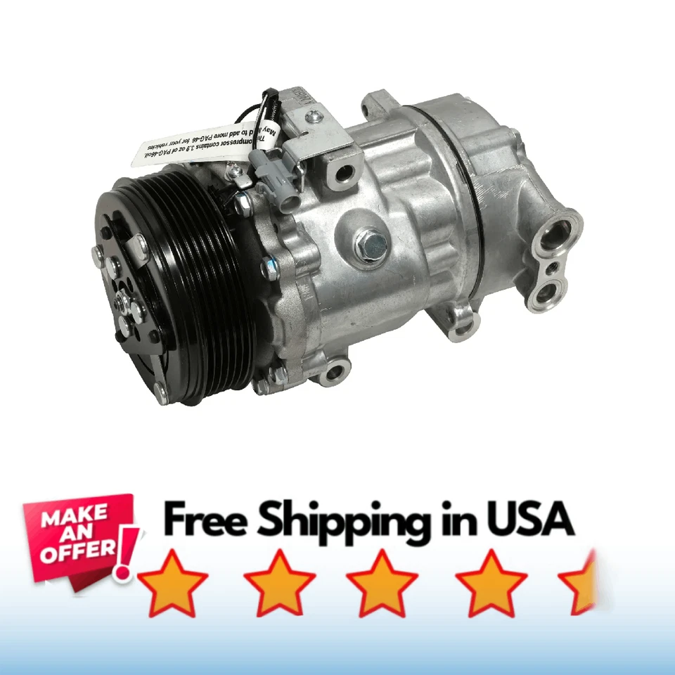 Compresor aire acondicionado apto para Pontiac Vibe 2003-2008, TOYOTA VIBE 2003-2004 Foto 1 de 1