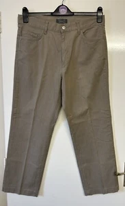 ARMANDO Men’s Brown 34S Straight Leg Jeans Size 34” Waist & Inside Leg 28” - Picture 1 of 13