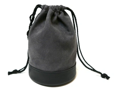 Estuche de lente OEM Canon LP1219 bolsa con cordón bolsa 4,75" W x 7" H gris negro Foto 1 de 2