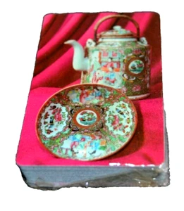 Mazo de Cartas de Cerámica Asiática Antigua China Antiguo Nuevo de Lote Antiguo Leer - Imagen 1 de 3