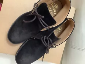 Stivaletti stringati Church's uomo Jockey marroni scamosciati taglia UK 60 US 7 unisex - Foto 1 di 14