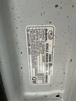 Used Engine Complete Assembly fits: 2020 Subaru Forester 2.5L PZEV emissions VIN — 第 1/4 张图片