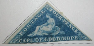 Kap der Guten Hoffnung 1853 Briefmarke Vier Pence Briefmarkenheft 3-159 - Bild 1 von 1