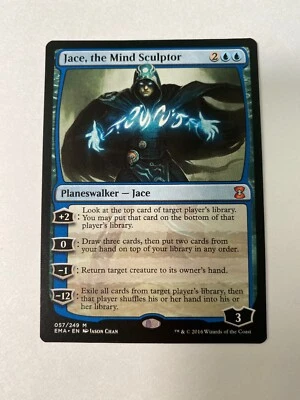 1x Jace, The Mind Sculptor - MTG: Eternal Masters Mint-NM Magic Card - Image 1 of 3