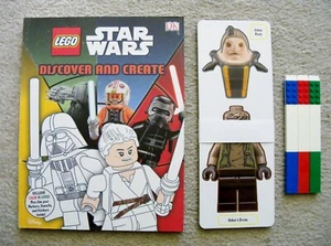 LEGO Disney DK - Star Wars Discover And Create - w/ Stickers Stencils & Markers  - Foto 1 di 5