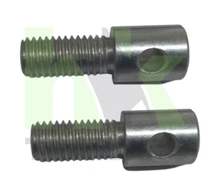x2 Perno en Linch Pin Pestaña para Ifor Williams, Lynch Pin Pestaña de bloqueo, M12, 6,5 mm - Imagen 1 de 2
