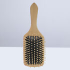 Premium Quality Wood Hair Comb Paddle Brush - Glide Thru Comb Anti-Knot Comb