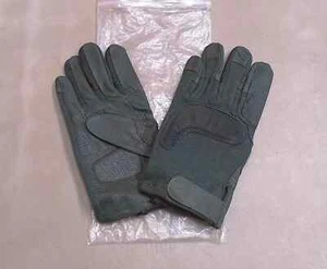 US Military Issue OD Green HWI HCG-0014 Army Combat Gloves Size Large - Bild 1 von 3