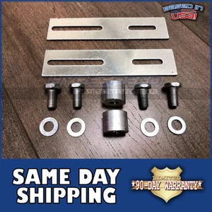 UNIVERSAL MOUNTING BRACKET KIT FOR FRONT MOUNT ALUMINUM INTERCOOLER WELD FLANGE - Bild 1 von 4