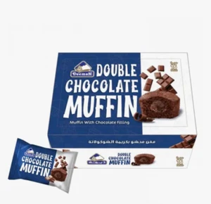DEEMAH Muffin Doppio Cioccolato 25Gr (Confezione da 16) - Foto 1 di 2