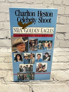 Charlton Heston Celebrity Shoot [NRA Golden Eagles · Commemorative Edion · VHS] - Picture 1 of 6