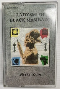 Ladysmith Black Mambazo Shaka Zulu Music Cassette Tape 25582-4 WB 1986 Original - Picture 1 of 24