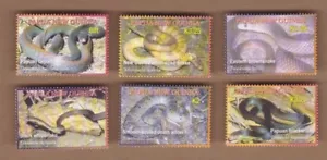 2006 Papua New Guinea Snakes SG 1140/45 Set 6 MUH - Picture 1 of 1