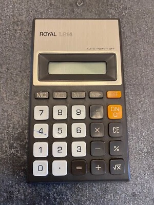 Royal  L814 Auto Power Off Calculator - Image 1 of 3