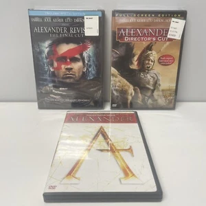 Bundle (3) Alexander Final Revisited Director's Cut Promotional Disc NEW SEALED - Picture 1 of 10