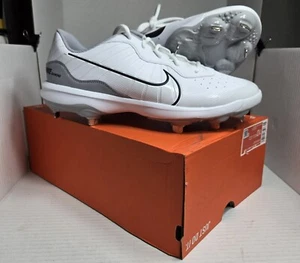 Nike Size 11 Alpha Huarache Varsity4 Low Men’s Baseball Cleats White DJ6516-100 - Picture 1 of 6