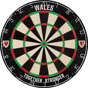 Wales Football Dartboard Officially Licensed Crest Welsh FC - Picture 1 of 1