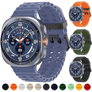 Correa deportiva de silicona para reloj Samsung Galaxy 8 clásico 40/44/46 mm pulsera - Imagen 1 de 39