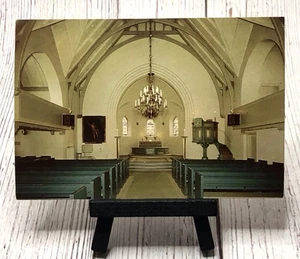 Langbro Church Orebro Strängnäs Diocese Sweden Postcard - Picture 1 of 4