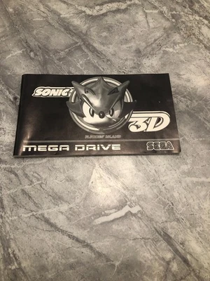 Sonic 3d flickies island manual only for sale - Image 1 of 2