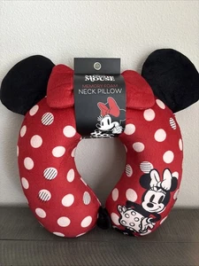 Disney Minnie Mouse Memory Foam Reise Nackenkissen Schleife & Ohren rot gepunktet - Bild 1 von 15