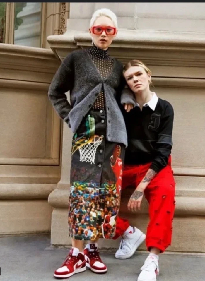 AIR JORDAN PRINTED SKIRT WOMENS FZ9288-10 SIZE SMALL /STANDARD FIT