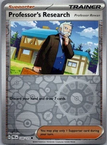 Professor's Research [Professor Rowan] Common SV: Prismatic Evolutions 124/131 N - Picture 1 of 2