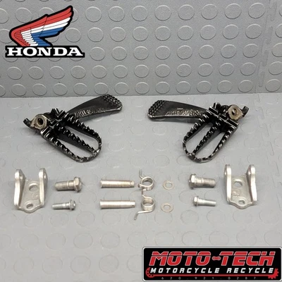 🔥2006 HONDA CR125R  VINTAGE ANKLE SAVERS FOOTPEGS ✅ FOOT PEGS STEP CR250R 297🔥 - Image 1 of 4