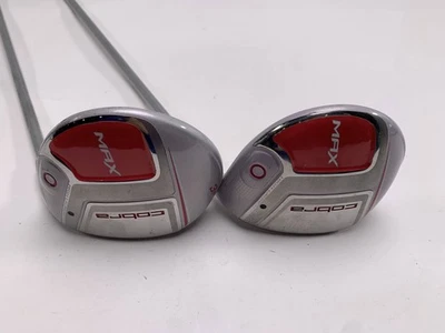 Cobra MAX 3 & 5 Fairway Wood Set 19* 23* Ozik Matrix White Tie X4 50g Ladies RH - Image 1 of 4